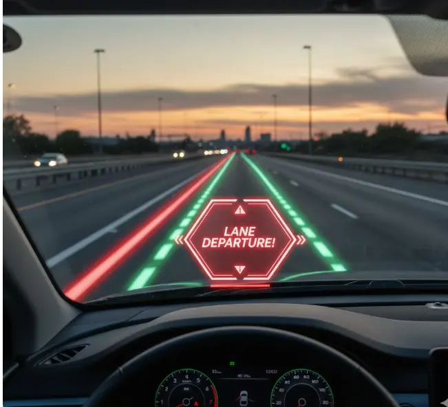 Lane Departure Detection & Warning System